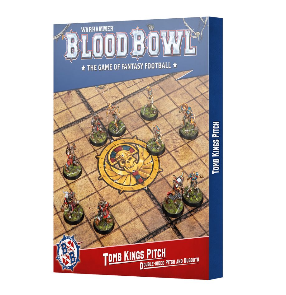 Blood Bowl: Tomb Kings Pitch - Double-sided Pitch & Dugouts (2025)