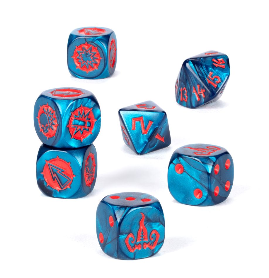 Blood Bowl: Gnome Team Dice Set