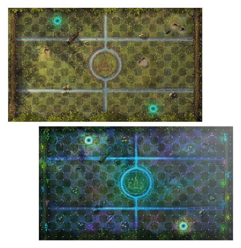 Blood Bowl: Gnome Pitch & Dugouts