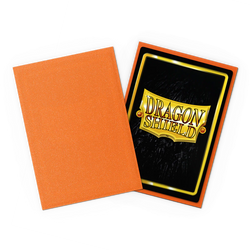 Dragon Shield: Japenese Size 60ct Sleeves - Amber (Matte)