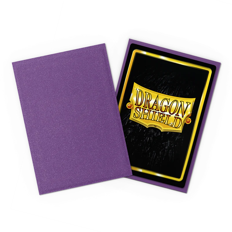 Dragon Shield: Japenese Size 60ct Sleeves - Amethyst (Matte)