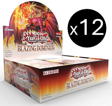 Blazing Dominion Booster Box Case (1st Edition)