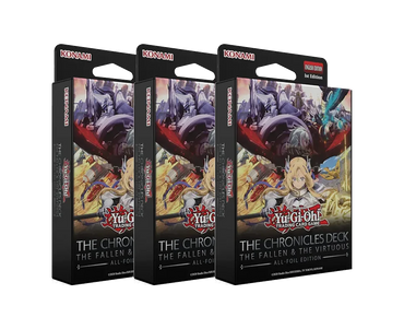 THE CHRONICLES DECK: The Fallen & the Virtuous (All-Foil Edition) - Deck - 3-Pack
