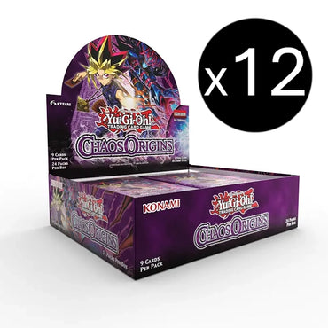 Chaos Origins - Booster Box Case [1st Edition]