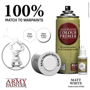 Army Painter Colour Primer Spray - Matt White