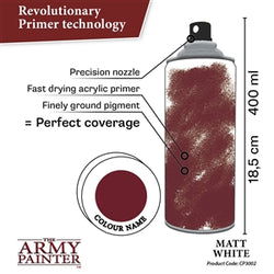 Army Painter Colour Primer Spray - Matt White