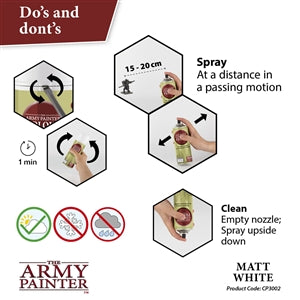 Army Painter Colour Primer Spray - Matt White