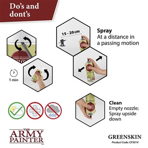 Army Painter Colour Primer Spray - Greenskin