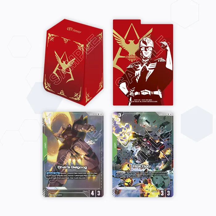 Bandai: Gundam Card Game Official Card Case Set Vol. 2
