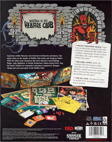 Dungeons & Dragons - Stranger Things: Welcome to the Hellfire Club