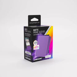 Gamegenic: Standard Size Sleeves 100ct - Matte Prime Purple 66 x 91 mm