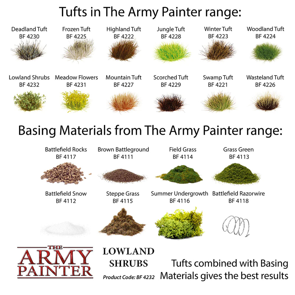 Army Painter - Lowland Shrubs Tuft