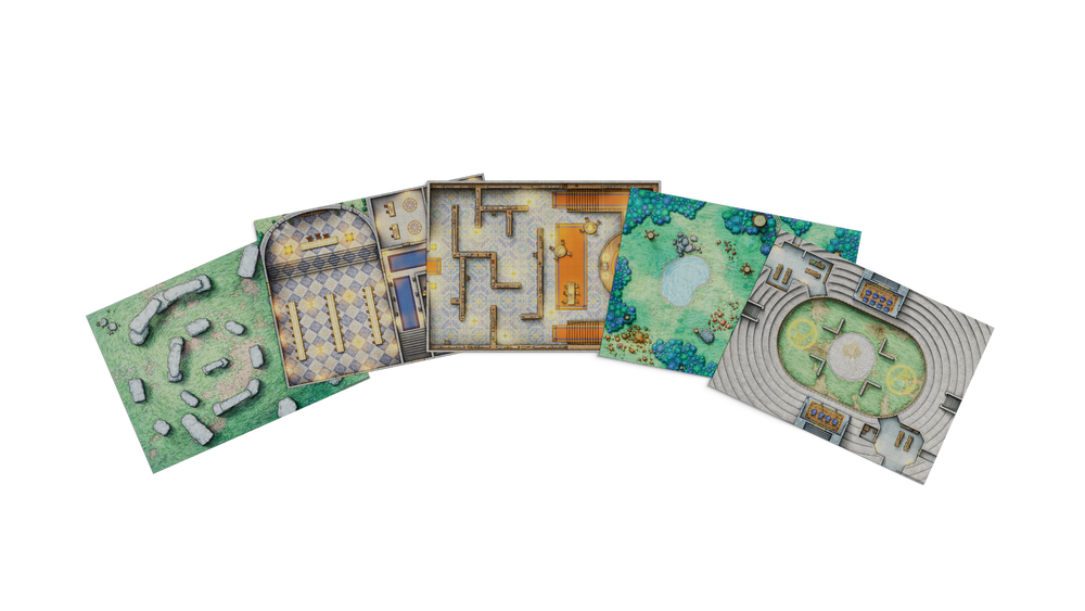 Dungeons & Dragons - Arcana Unleashed: Map Pack