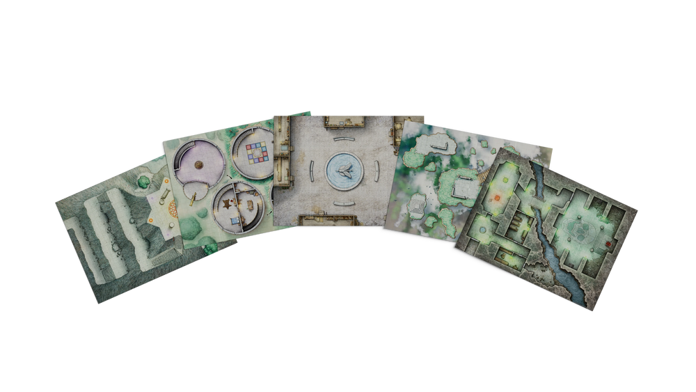 Dungeons & Dragons - Arcana Unleashed: Map Pack