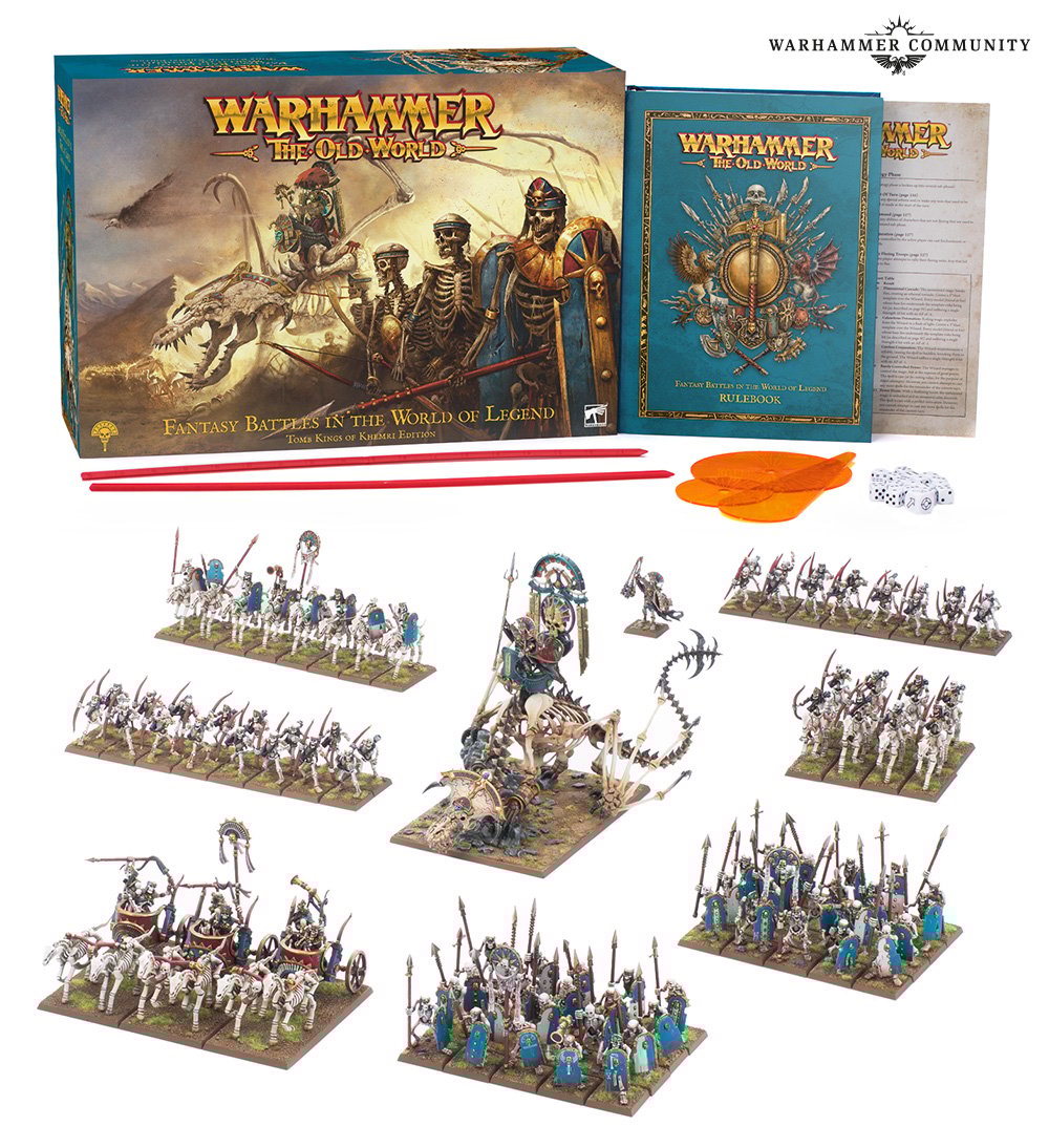 Warhammer The Old World: Core Set – Tomb Kings of Khemri Edition
