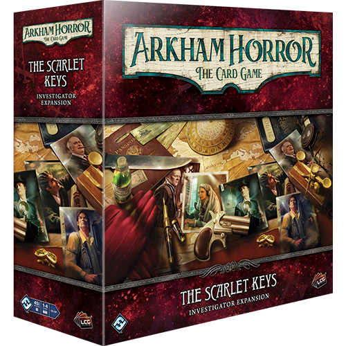 Arkham Horror: The Card Game - The Scarlet Keys Investigators Expansion