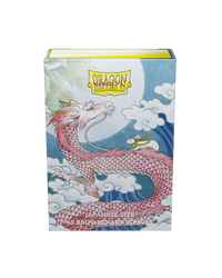 Dragon Shield: Japanese Size 60ct Brushed Art Sleeves - Water Rabbit (2023)