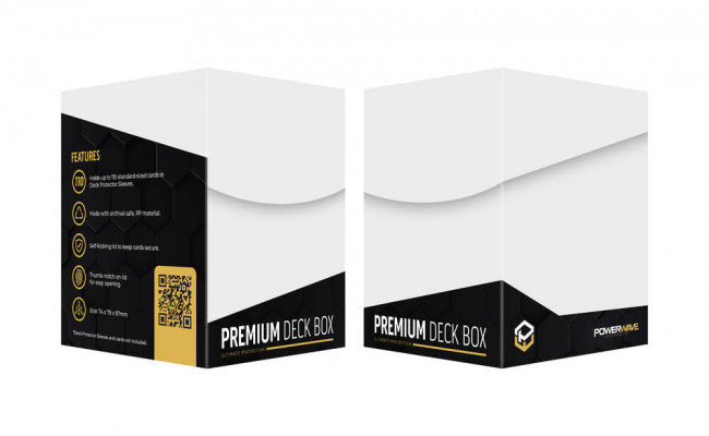 Powerwave Premium Deck Box - White