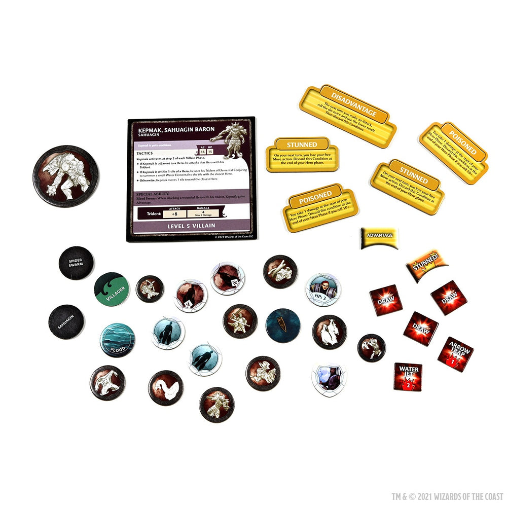 Dungeons & Dragons: Ghosts Of Saltmarsh Board Game Expansion (Standard Edition)