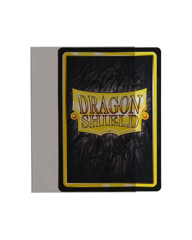 Dragon Shield: Standard Size 100ct Inner Sleeves - Perfect Fit Sideloading (Smoke 'Shinon')