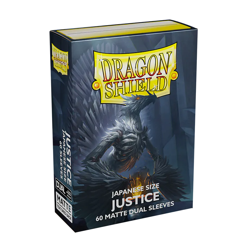 Dragon Shield: Japanese Size 60ct Sleeves - Justice (Dual Matte)