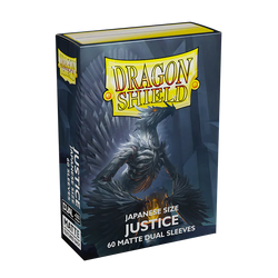 Dragon Shield: Japanese Size 60ct Sleeves - Justice (Dual Matte)