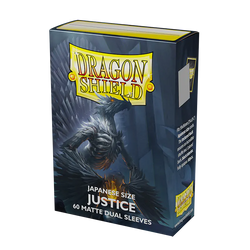 Dragon Shield: Japanese Size 60ct Sleeves - Justice (Dual Matte)