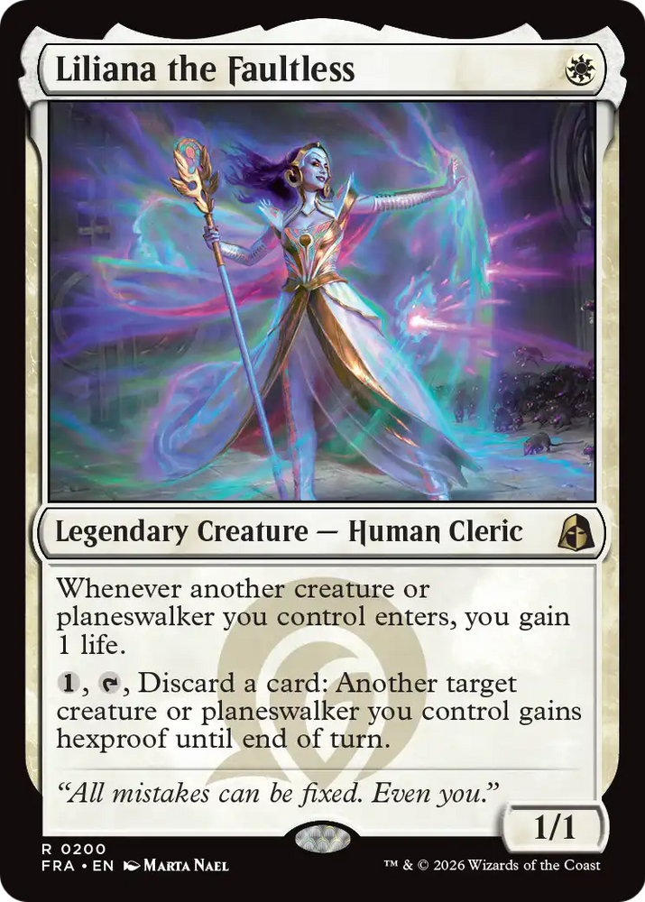 Liliana the Faultless [Reality Fracture]