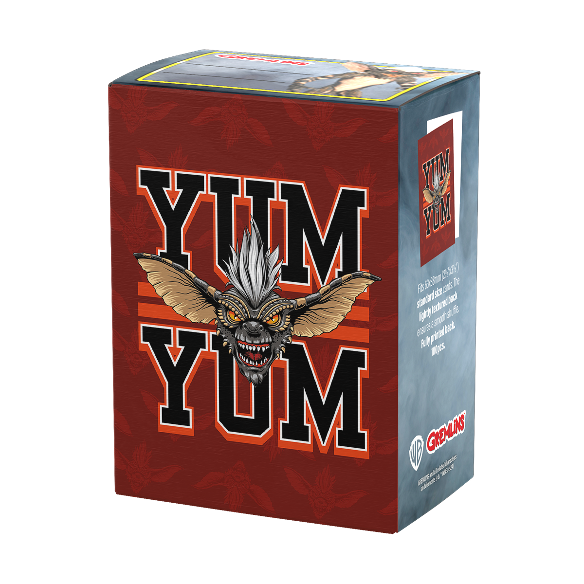 Dragon Shield: Standard 100ct Brushed Art Sleeves - Gremlins 'Stripe'