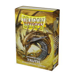 Dragon Shield: Japanese Size 60ct Sleeves - Truth (Dual Matte)