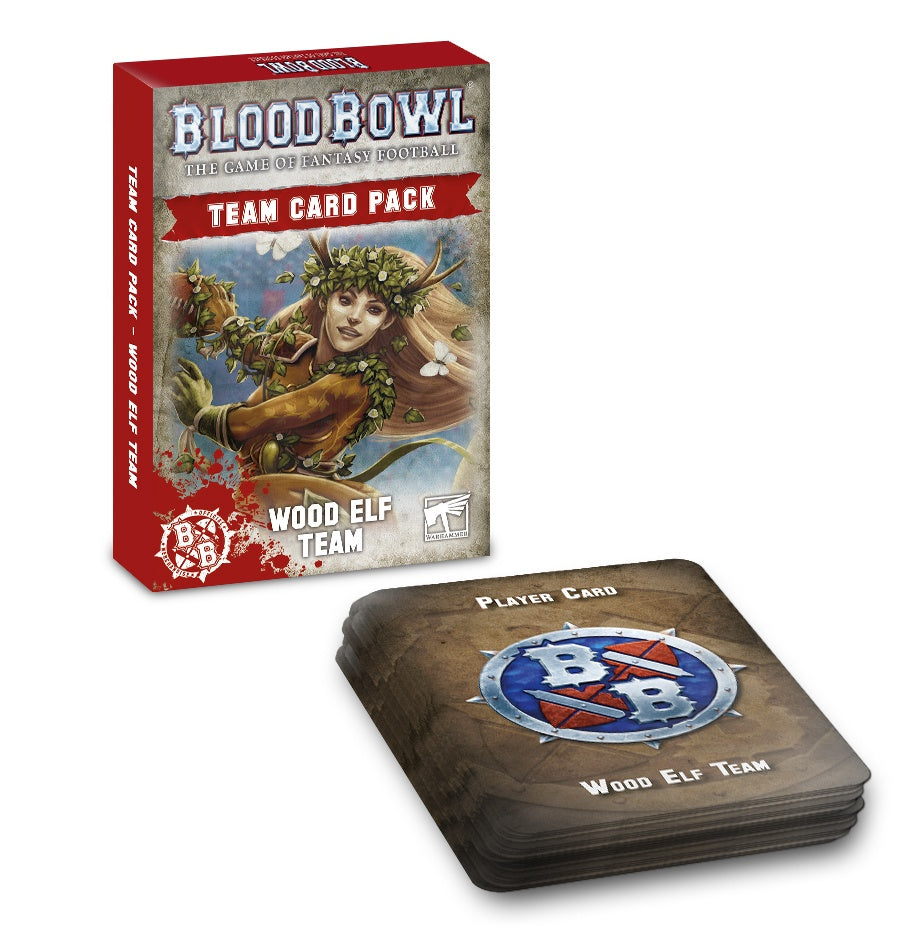 Blood Bowl (2016 Edition): Wood Elves Card Pack (2019)