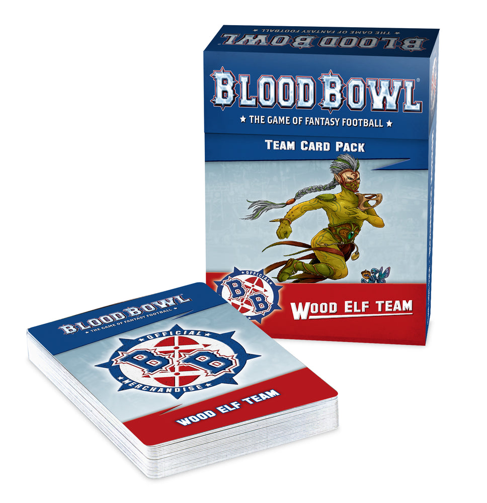 Blood Bowl: Second Season Edition - Wood Elves Card Pack (2022)