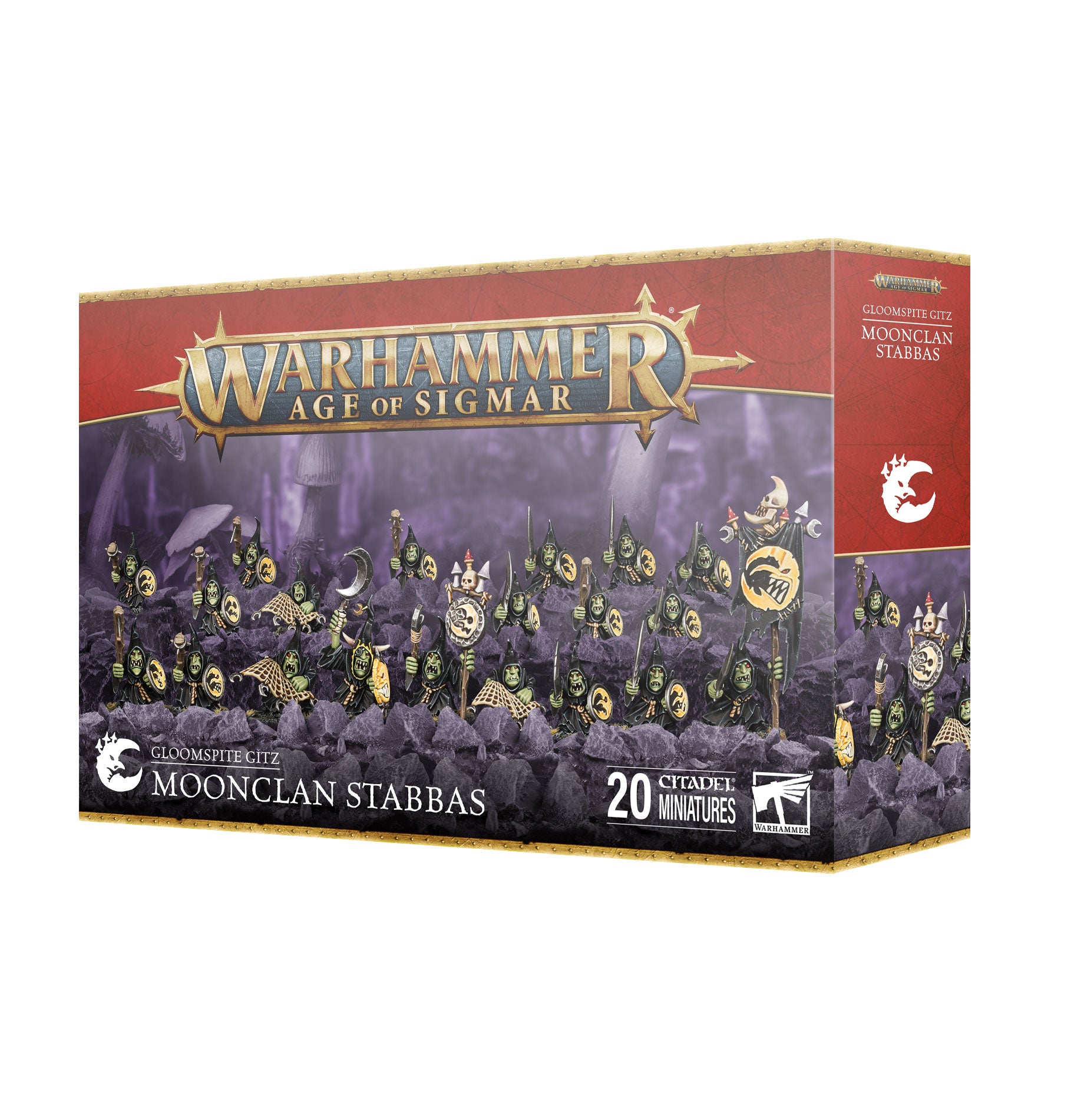 Warhammer Age Of Sigmar: Gloomspite Gitz - Moonclan Stabbas