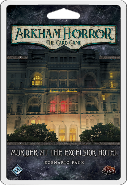 Arkham Horror: The Card Game - Murder At The Excelsior Hotel Scenario Pack