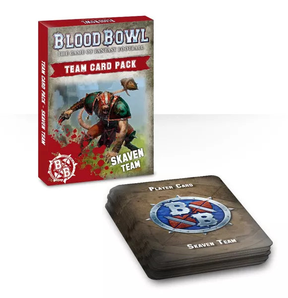 Blood Bowl (2016 Edition): Skaven Team Card Pack (2018)