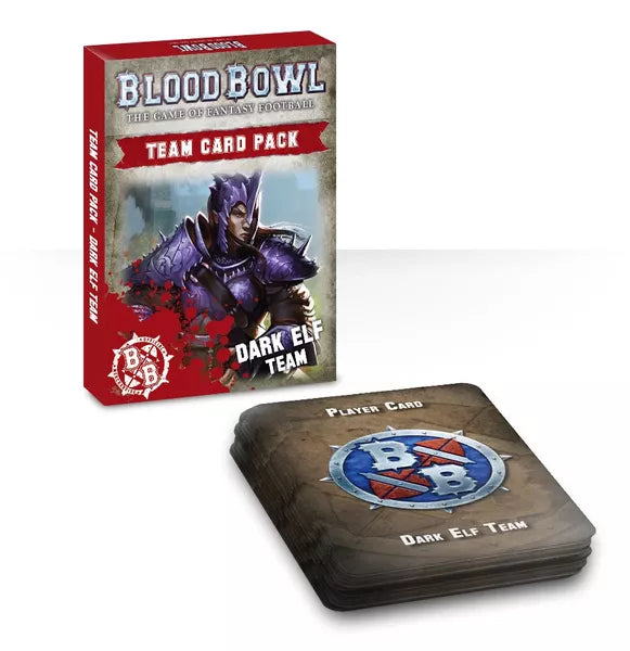 Blood Bowl (2016 Edition): Dark Elf Team Card Pack (2018)