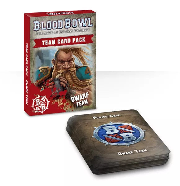 Blood Bowl (2016 Edition): Dwarf Team Card Pack (2018)