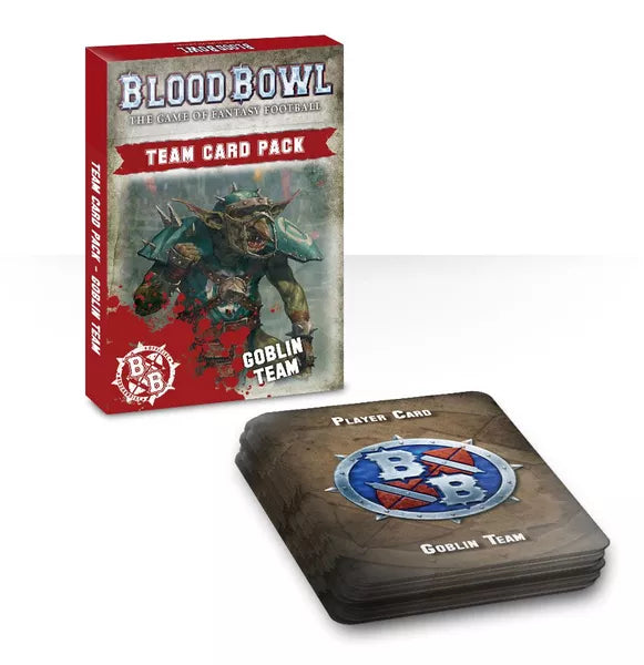 Blood Bowl (2016 Edition): Goblin Team Card Pack (2019)