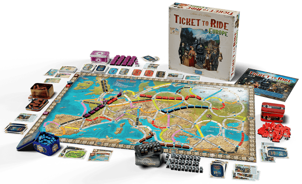 Ticket To Ride: Europe 15th Anniversary Edition