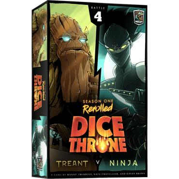 Dice Throne Season One ReRolled: Battle 4 - Treant V Ninja