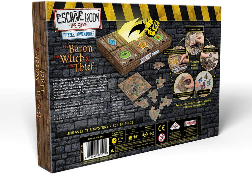 Escape Room Puzzle - Baron The Witch & The Theif