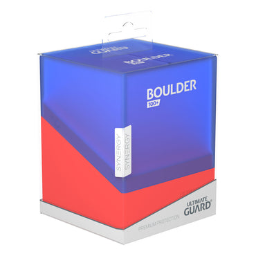 Ultimate Guard - Boulder 100+ Standard Size Synergy Blue/Red