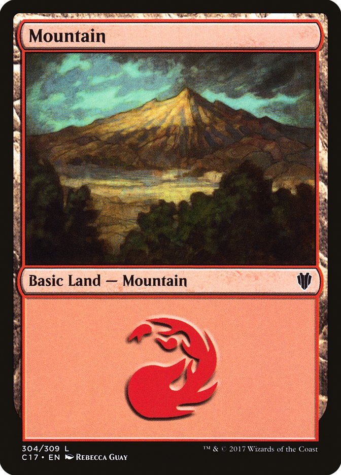 Mountain (304) [Commander 2017]
