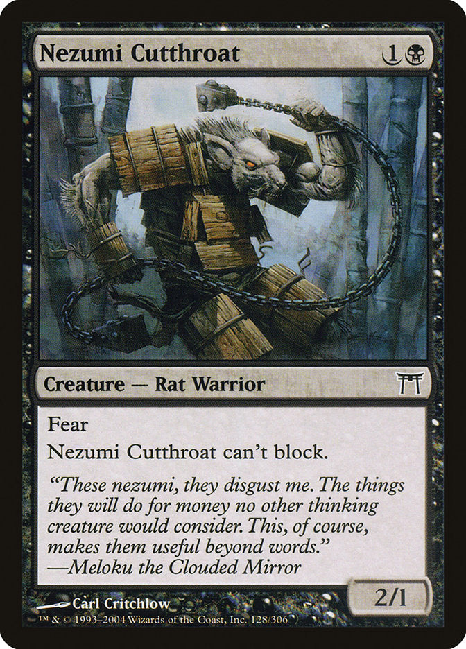 Nezumi Cutthroat [Champions of Kamigawa]