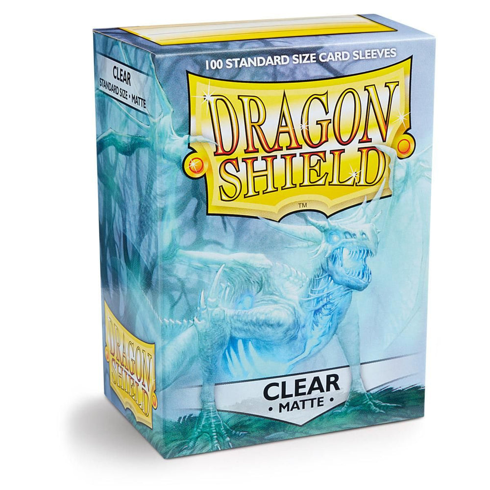 Dragon Shield: Standard 100ct Sleeves - Clear (Matte)