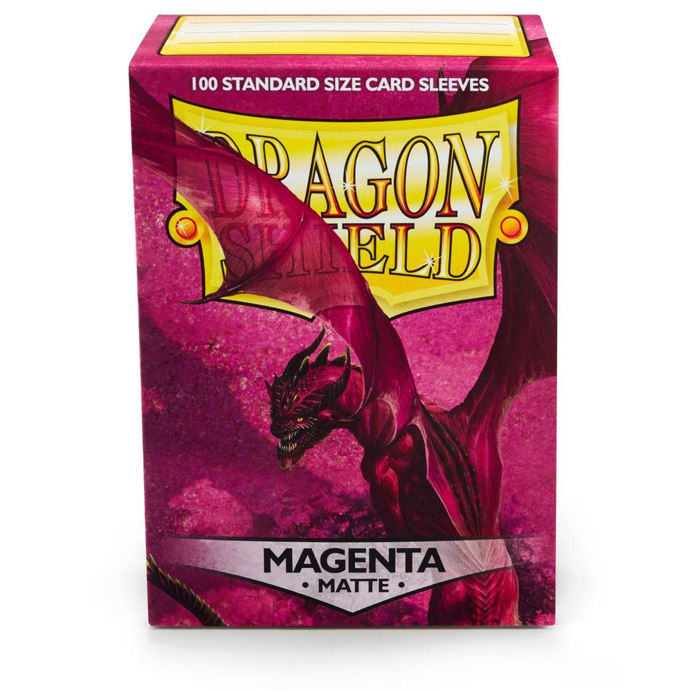 Dragon Shield: Standard 100ct Sleeves - Magenta (Matte)