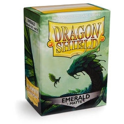 Dragon Shield: Standard 100ct Sleeves - Emerald (Matte)