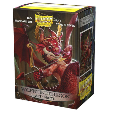 Dragon Shield: Standard 100ct Art Sleeves - Valentine Dragon (2020)