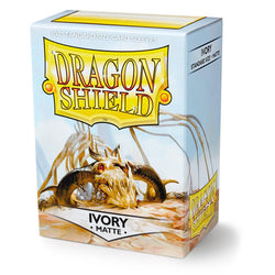 Dragon Shield: Standard 100ct Sleeves - Ivory (Matte)