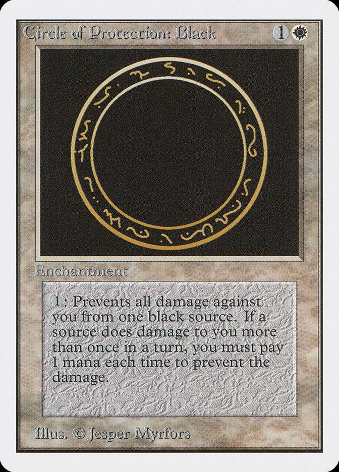 Circle of Protection: Black [Unlimited Edition]